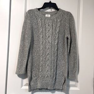 Gray sweater